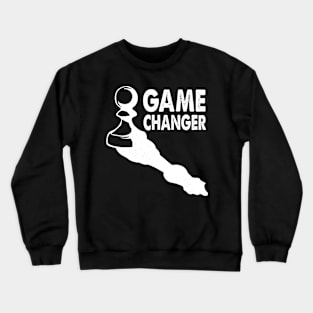 Pawn Game Changer - National Chess Day Checkmate Crewneck Sweatshirt